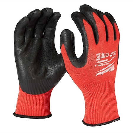 Milwaukee Tool Cut 3 Dipped Gloves - XL 48-22-8933